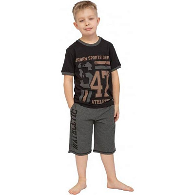 Костюм для хлопчиків Roksana Active р.128-134 чорний 0012/12140