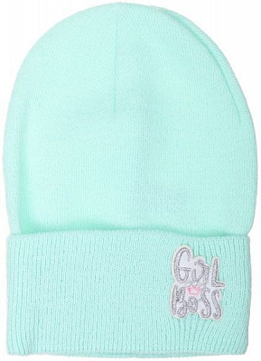 Шапочка дитяча для дівчинки Kraft+ арт. 2642 р.50-52 м'ятний