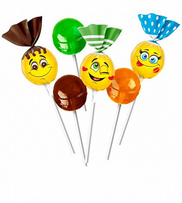 Карамель Roshen LolliPops з коктельними смаками 920 г
