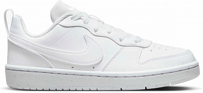Кроссовки детские демисезонные Nike NIKE COURT BOROUGH LOW RECRAFT DV5456-106 р.38 белые