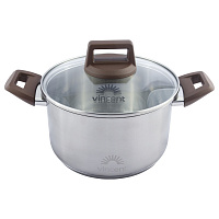 Каструля з кришкою Vincent 16 см 1,7 л VC-3186-16
