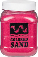 Песок мраморный Малиновый 0,2-0,5 мм 650 г (3027)
