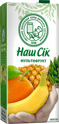 Нектар Наш Сік Мультифрукт 1,93 л (4820003689325) 
