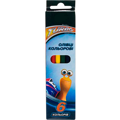 Олівці кольорові Cool For School Turbo