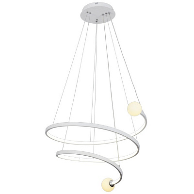 Люстра подвесная Victoria Lighting 76 Вт серебряный Plaza/SP1 white 