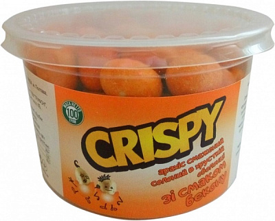 Арахіс CRISPY смажений солоний в хрусткій оболонці зі смаком бекону 100 г