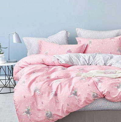 Комплект постільної білизни Pink Ballet рожевий Design_BLWZ