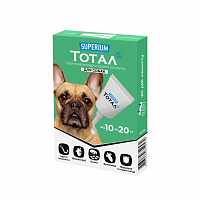 Капли SUPERIUM Тотал для собак 10-20 кг 2 мл