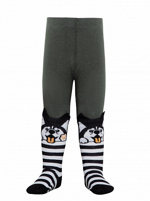 Колготки унісекс Conte-Kids TIP-TOP 17С-60СП 560р.104-110 хакі