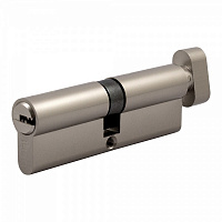 Циліндр Idea 40x40 ключ-вороток 80 мм нікель сатин