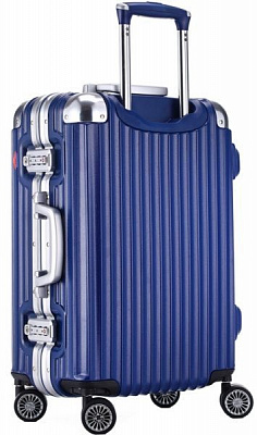 Валіза Ambassador A8573 синій Navy S