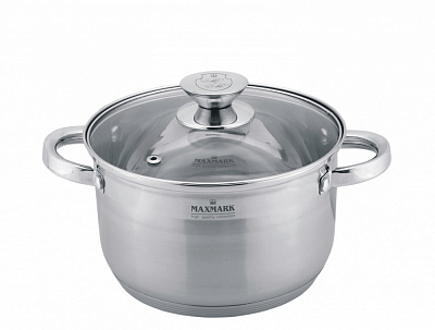 Каструля з кришкою Maxmark 3 л 20 см MK-3703