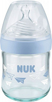 Пляшка дитяча Nuk Nature Sense пластикова із силіконовою соскою розмір 1 150 мл (10743695) в асортименті