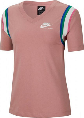 Футболка Nike W NSW HRTG TOP CU5885-685 XS розовый