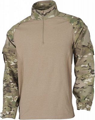 Рубашка тактическая под бронежилет 5.11 Tactical р. XXL камуфляж Tactical Rapid Assault Multicam 72185