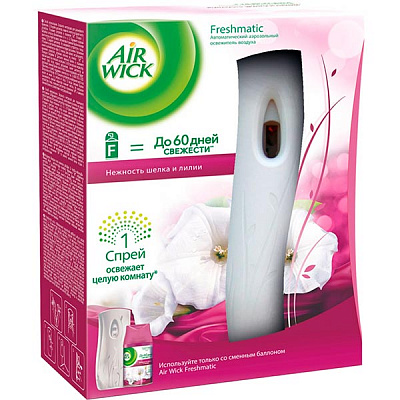 Автоматический освежитель воздуха Airwick Нежность шелка и лилии 250 мл