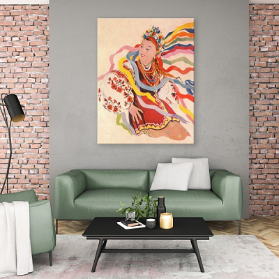 Постер Etno Ukraine 75x100 см Brushme