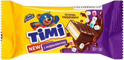 Бисквит Konti глазированный из маршмелоу м/у 30г