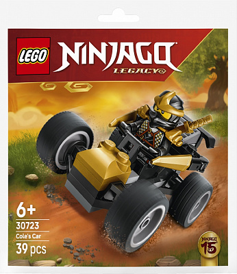 Конструктор LEGO NINJAGO Автомобиль ниндзи Коула 30723