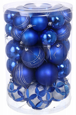 Набор елочных шаров EPI-No.50 d 100 мм 42 шт./уп.