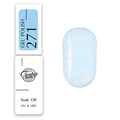 Гель-лак для нігтів Trendy nails Класична палітра №271 8 мл