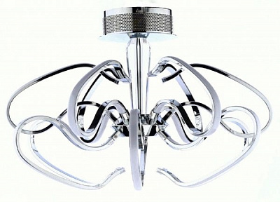 Люстра світлодіодна Інтерклас НСБ 06-12хХХ-003 52 Вт срібний JX8258-12