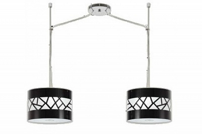 Підвіс NNB Negus 4x40 Вт E27 чорно-білий 21244