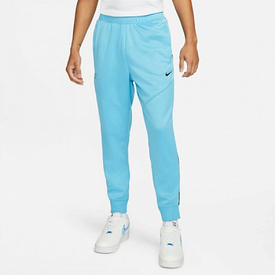 Брюки Nike M NSW REPEAT SW PK JOGGER DX2027-416 р. XL голубой