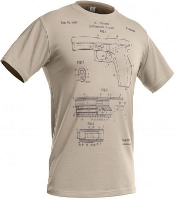 Футболка P1G UA281-29891-TN-GK р. L Coyote Brown 