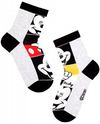 Носки детские Conte-Kids DISNEY 348 17С-126СПМ р.22 серо-черный 