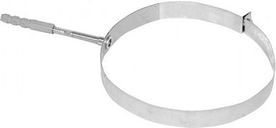 Скоба дымоходная 0,5 мм нерж Ф160 мм Versia-Lux 