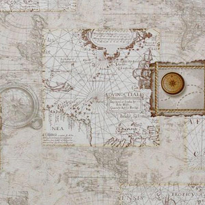 Славянские обои Expromt В49 Колумб 868-01 0.53x10.05 м