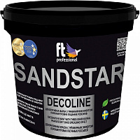 Декоративная краска FT Professional SANDSTAR DECOLINE Вase A перламутровый 1 л 1,15кг