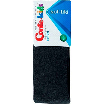 Колготки детские Conte-Kids Sof-Tiki 7С-38СП р.140-146 темно-серый