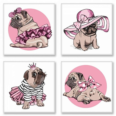 Картина за номерами дівчатка, такі дівчатка Ідейка