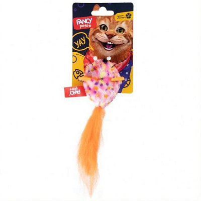 Игрушка для котов Fancy Pets Шарик-мышка мягкая FPS5