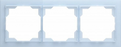 Рамка трехместная ABB NEO универсальная голубой 3901M-A00130 41