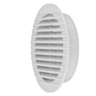 Гратка для вентиляції MiniMax 150 x 120 (2202АР) пластик білий