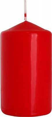 Свічка циліндрична sw60/100-030 червона Bispol