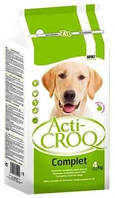 Корм сухий для усіх порід ActiCROQ Complet для дорослих собак 4 кг