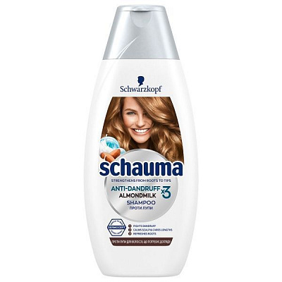 Шампунь Schauma Проти лупи з мигдальним молоком 400 мл
