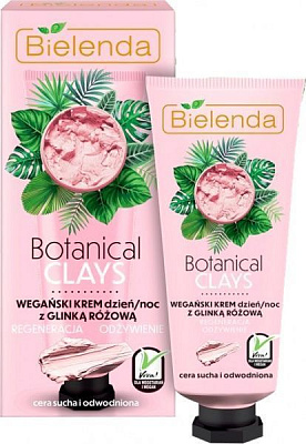 Крем для обличчя день-ніч Bielenda з рожевою глиною та ягодами асаї 50 мл
