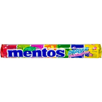 Драже жувальні Mentos Веселка 37 г (0000087311396)