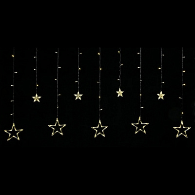 Электрогирлянда-штора SHLigts (DCLLD-138WW-C) встроенный светодиод (LED) 138 ламп 2 м 