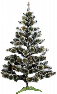 Елка искусственная Сосна жилка Иней 2,2 м зеленый