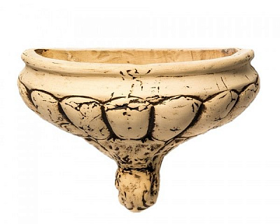 Кашпо підвісне №2 фігурний 1,9 л бежевий