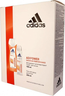 Подарочный набор для женщин Adidas 2020 Adipower