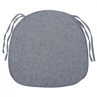 Подушка на стул трапеция Гавана 40х40х2 серая