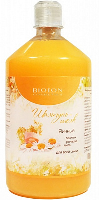 Шампунь Bioton шелк для всей семьи яичный 1000 мл