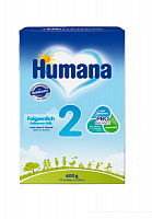 Сухая молочная смесь Humana для дальнейшего кормления 2 600 г 4031244780959